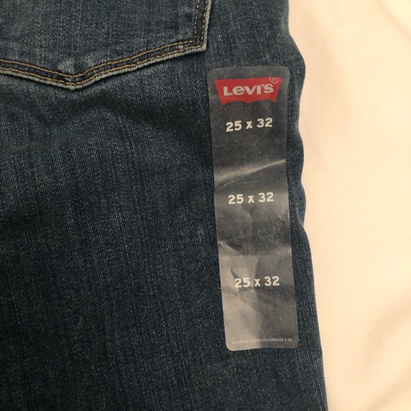 Levi’s 710 super skinny mid rise jeans size 25x32 - Picture 5 of 5